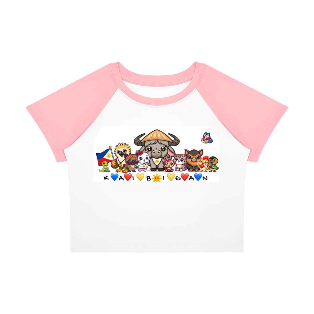 Women’s Raglan Color Block Baby T-Shirt