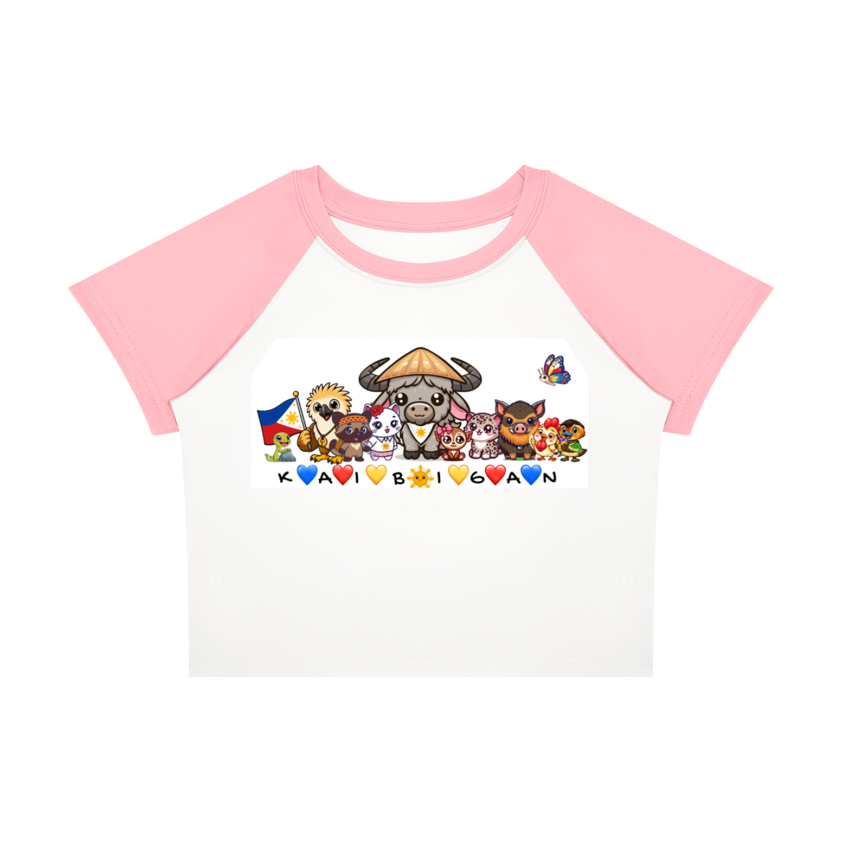 Women’s Raglan Color Block Baby T-Shirt